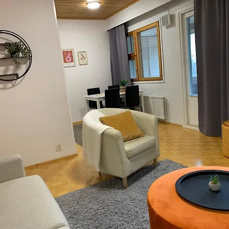 1br M6 With Sauna, Big Balcony,free Parking Uleåborg